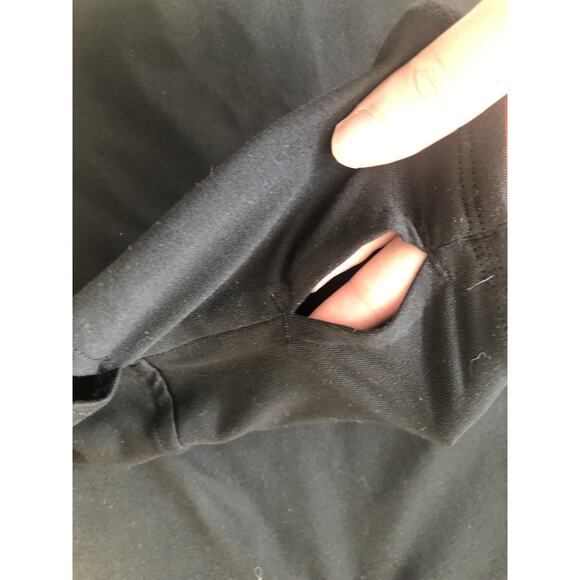 Womens Under Armour Run Pullover Jacket 1/4 Zip Fitted Black Medium MM - Picture 5 of 8